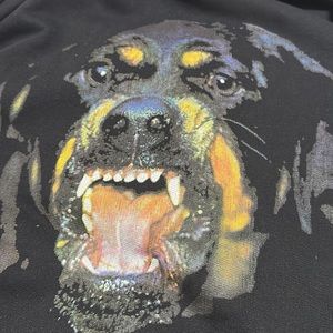 Givenchy Rottweiler Printed Hoodie size large